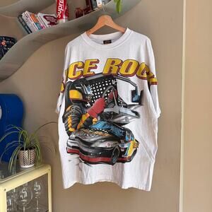 Vintage Race Rock NASCAR AOP Shirt
